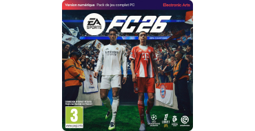 Amazon: EA Sports FC 26 (PC Dématérialisé) à 14€ (au lieu de 20,99€)