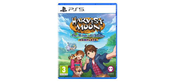 Amazon: Harvest Moon The Winds of Anthos Complete Edition (PS5) &agrave; 37,82&euro; (au lieu de 39,99&euro;)