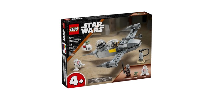 Fnac: Lego Star Wars Chasseur N1 de Mando et Grogu 75325 (PS5) &agrave; 17,59&euro; (au lieu de 29,99&euro;)