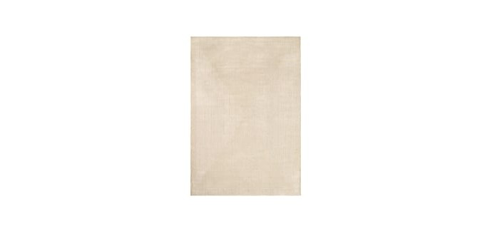 Conforama: Tapis SOCA 200x290 cm beige &agrave; 109,99&euro; (au lieu de 219,99&euro;)