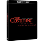Amazon: Conjuring  L'Heure du Jugement (4K Steelbook) &agrave; 20,09&euro; (au lieu de 34,99&euro;)