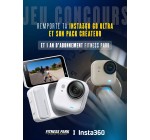 Fitness Park: 1 Insta360 GO Ultra Pack Cr&eacute;ateur + abonnement 1 an Fitness Park &agrave; gagner