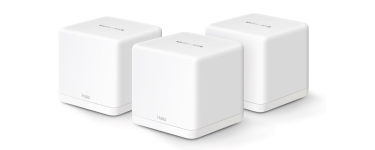 Amazon: 3 Routeurs Mercusys TP-Link Halo H1500X (WiFi 6 Mesh) &agrave; 69,99&euro; (au lieu de 89,99&euro;)