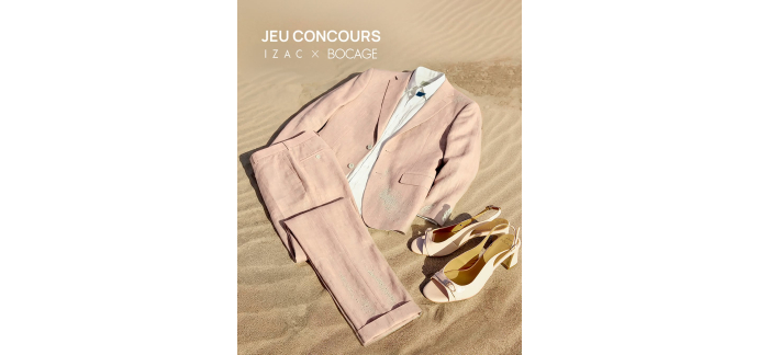 IZAC: 2 paires de chaussures femme Bocage + 1 costume IZAC &agrave; gagner
