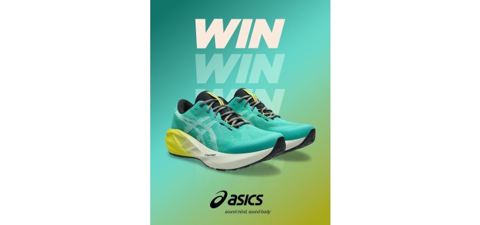 Private Sport Shop: 1 paire ASICS NOVABLAST 5 TR (valeur  150&euro;) &agrave; gagner