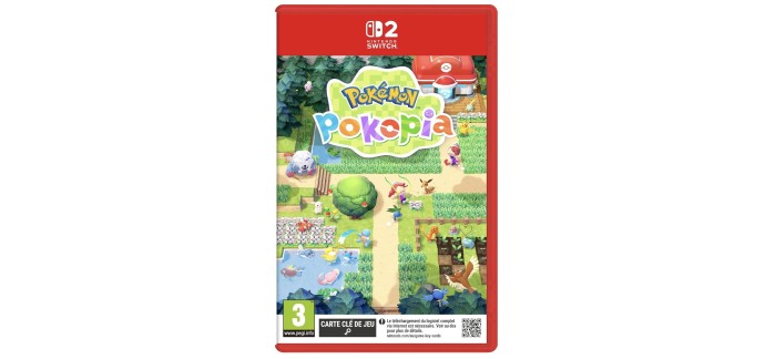 Amazon: Pok&eacute;mon Pokopia (Switch 2) &agrave; 43,79&euro; (au lieu de 59,99&euro;)
