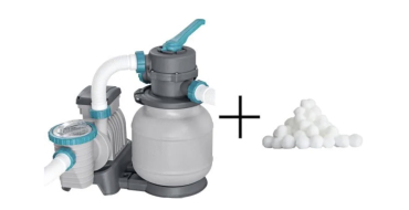 Cdiscount: Filtre &agrave; sable Bestway 11 355 L/h pour piscine jusqu'&agrave; 66 m3 &agrave; 218,10&euro; (au lieu de 305,95&euro;)