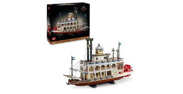 Cdiscount: LEGO&reg; Ideas Le Bateau &agrave; Vapeur du Mississippi (21356) &agrave; 269,99&euro; (au lieu de 329,99&euro;)