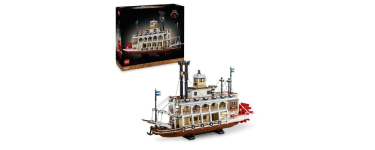 Cdiscount: LEGO&reg; Ideas Le Bateau &agrave; Vapeur du Mississippi (21356) &agrave; 269,99&euro; (au lieu de 329,99&euro;)