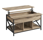 Cdiscount: Table basse relevable 60x100cm, rangement caché à 69,99€ (au lieu de 101,99€)