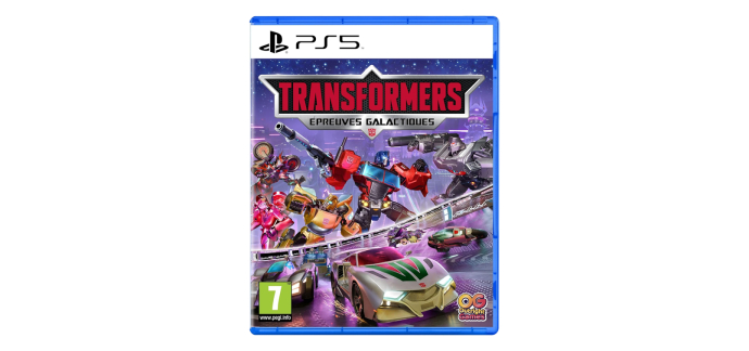 Cultura: Transformers Galactic Trials (PS5) &agrave; 13,91&euro; (au lieu de 19,99&euro;)