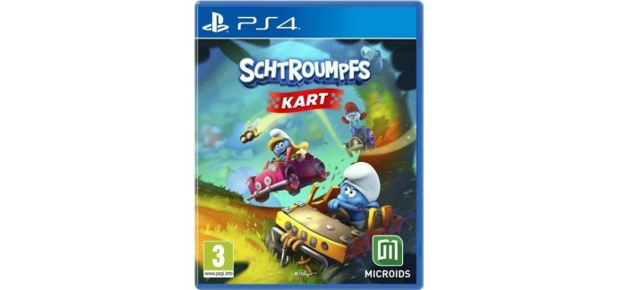 Cdiscount: Schtroumpfs Kart (PS4) &agrave; 16,99&euro; (au lieu de 39,99&euro;)