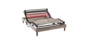 Cdiscount: Ensemble relaxation &eacute;lectrique COMFORT matelas + sommier 140x200 cm - Mousse - DEKO DREAM Samba &agrave; 67