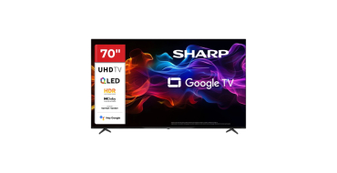 JoyBuy: TV SHARP 70" 4K UHD QLED Google TV &agrave; 499,99&euro; (au lieu de 699,99&euro;)