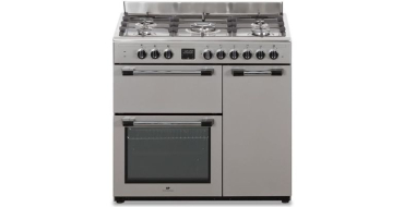 Cdiscount: Cuisini&egrave;re piano gaz CONTINENTAL EDISON CECP903FIX 5 feux, 90 cm - four &agrave; 779,99&euro;