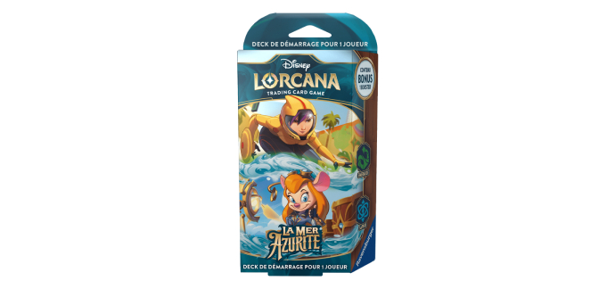 Amazon: Starter Lorcana Emeraude Saphir Mer Azurite (Jeu de cartes) &agrave; 10,49&euro; (au lieu de 19,99&euro;)