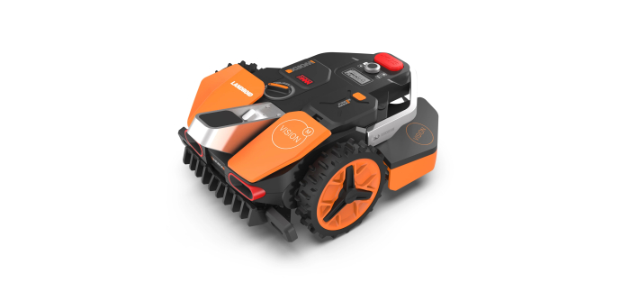 Amazon: Robot tondeuse Worx Landroid Vision WR205E - 550 m&sup2;, cam&eacute;ra 4K &agrave; 479&euro; (au lieu de 777&euro;)