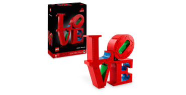 Amazon: LEGO&reg; Art Love (31214) &agrave; 39,99&euro; (au lieu de 54,99&euro;)