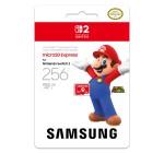 Amazon: Carte mémoire Micro SD Express Samsung 256 Go pour Nintendo Switch 2 à 36,99€ (au lieu de 53,16€)