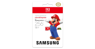Amazon: Carte m&eacute;moire Micro SD Express Samsung 256 Go pour Nintendo Switch 2 &agrave; 36,99&euro; (au lieu de 53,16&euro;)