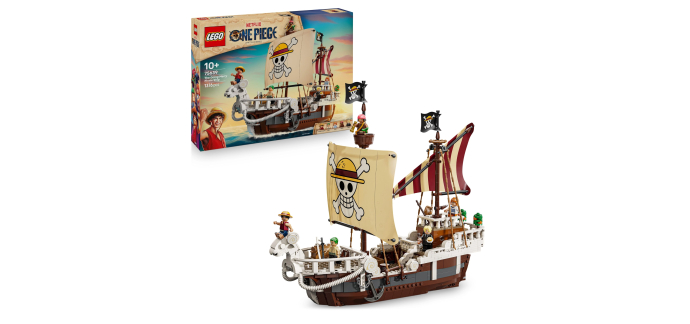 Amazon: LEGO One Piece Le Bateau Pirate Vogue Merry (75639) &agrave; 84,99&euro;