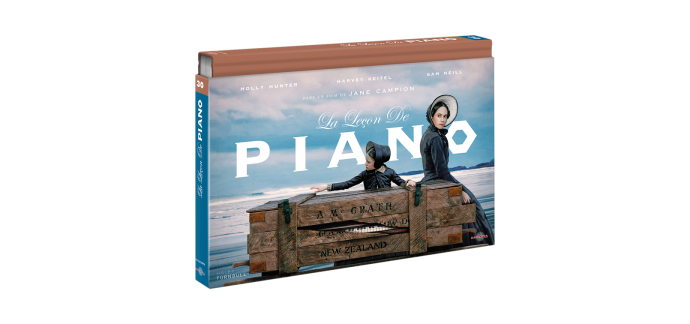 Amazon: La Le&ccedil;on de piano Coffret Ultra Collector 4K (Blu-ray) &agrave; 43,99&euro; (au lieu de 54,99&euro;)