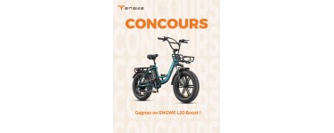 Engwe: 1 v&eacute;lo &eacute;lectrique ENGWE L20 BOOST &agrave; gagner