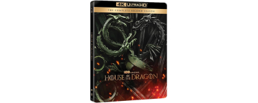 Fnac: House of the Dragon Saison 2 (4K Steelbook) &agrave; 29,99&euro; (au lieu de 59,99&euro;)