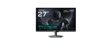 Amazon: Ecran PC Gigabyte G27Q20 27" QHD 200Hz 0.5ms &agrave; 144,9&euro;