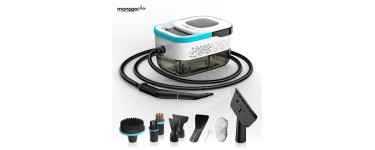 JoyBuy: Nettoyeur vapeur Monsga C2 - 1,6L, 6 niveaux, chauffe 15s &agrave; 39,99&euro; (au lieu de 249,99&euro;)