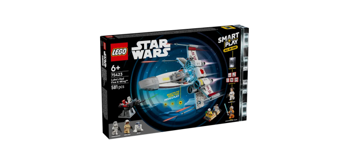 Fnac: LEGO Star Wars X-Wing Red Five (PS5) &agrave; 71,99&euro; (au lieu de 89,99&euro;)