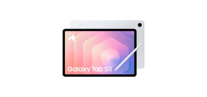 JoyBuy: Samsung Galaxy Tab S11 Wifi 128Go Argent &agrave; 629&euro; (au lieu de 899&euro;)