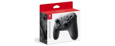 Cdiscount: Manette Pro Nintendo Switch (Switch) &agrave; 53,48&euro; (au lieu de 69,99&euro;)