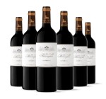 Amazon: Lot de 6 bouteilles vin rouge La Griffe de Barreyres Haut-Médoc 2019 - 75cl à 36,69€