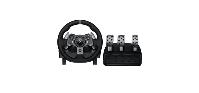 Cdiscount: Logitech G920 Volant P&eacute;dalier (Xbox/PC) &agrave; 199,99&euro; (au lieu de 259,99&euro;)