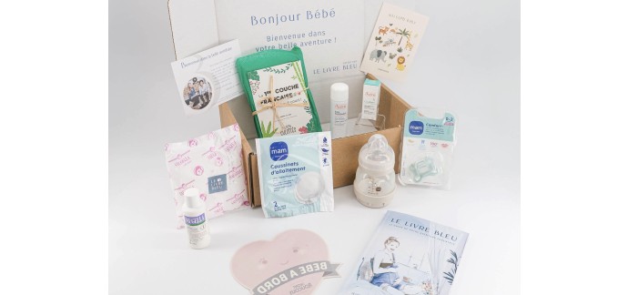 Le Livre Bleu: Un coffret Future Maman de produits b&eacute;b&eacute; offert gratuitement