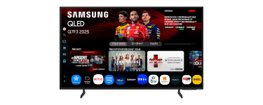 Amazon: TV 65" Samsung QLED 65Q7F3 4K Smart TV &agrave; 434,99&euro; (au lieu de 526,22&euro;)
