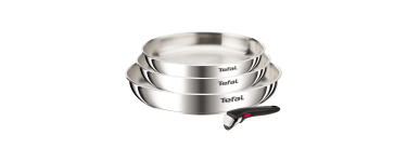 Amazon: Lot de 3 Po&ecirc;les Tefal Ingenio Emotion 22/24/28cm + Poign&eacute;e &agrave; 45,99&euro; (au lieu de 76&euro;)