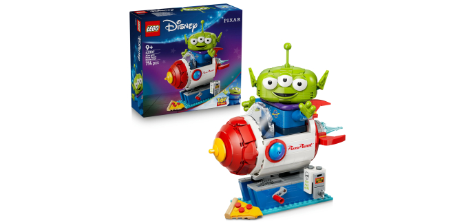 Amazon: LEGO Disney Pixar Toy Story Alien et Fus&eacute;e Pizza Planet (43307) &agrave; 44,99&euro;