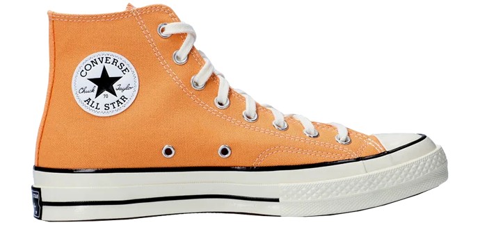Kickz: Converse Chuck 70 Seasonal Color HI Orange &agrave; 56,95&euro; (au lieu de 94,95&euro;)