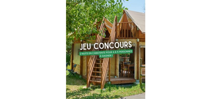 Guidedupaysbasque: 1 s&eacute;jour de 2 nuits en cabatente pour 4 &agrave; 5 personnes au camping La Ferme des 4 Ch&ecirc;nes &agrave; gagner