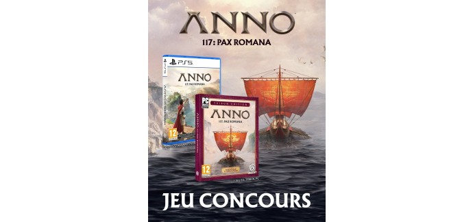 Ubisoft Store: 1 &eacute;dition du jeu Anno 117 Pax Romana (PS5 ou PC) &agrave; gagner