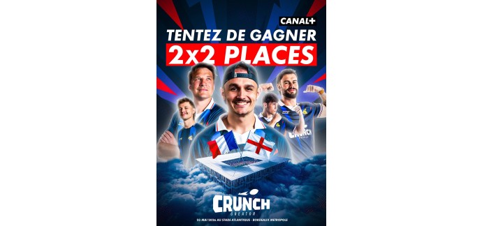 Canal +: 2 places pour le Crunch Creator &agrave; gagner