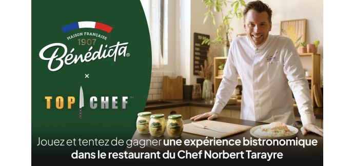 M6: 1 d&icirc;ner au restaurant 19.20 by Norbert Tarayre &agrave; gagner