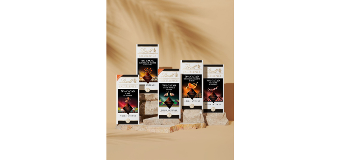 Lindt: 5 tablettes Lindt EXCELLENCE Collection Origine &agrave; gagner