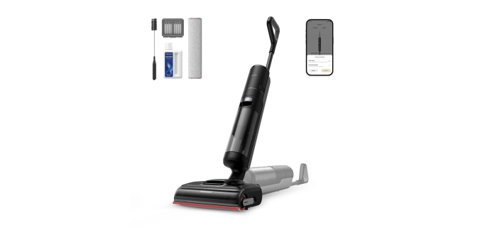 Amazon: Aspirateur balai laveur Dreame H15 Pro - 21000 Pa, lavage 100&deg;C &agrave; 349&euro; (au lieu de 440,51&euro;)