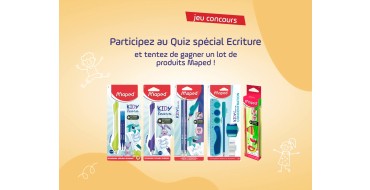 Maped: 10 lots de produits Maped à gagner