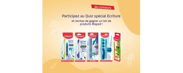 Maped: 10 lots de produits Maped &agrave; gagner