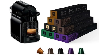 Amazon: Machine &agrave; caf&eacute; Nespresso Inissia Delonghi Original Noir &agrave; 99&euro; (au lieu de 126,77&euro;)