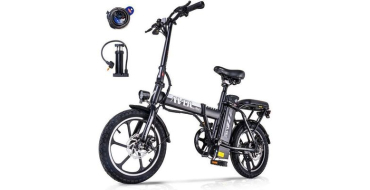 Cdiscount: V&eacute;lo &eacute;lectrique pliable AVDLEU - 16" 250W 25km/h - Batterie 36V 11.4Ah &agrave; 379,99&euro;
